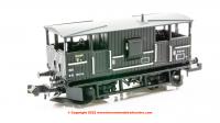 E87541 EFE Rail BR 20T 'Shark' Ballast Plough Brake Van ZUV number DB993736 - BR Departmental Black